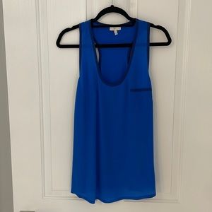 Silk Racer Back Tank Top